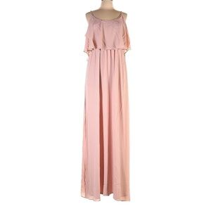 SHOW ME YOUR MUMU Caitlin Maxi Formal Dress, No Charm, Women’s XXL, Rustic Mauve